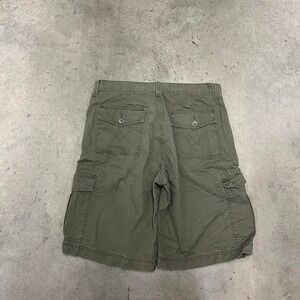 Vintage Y2K‎ baggy faded brown Levi's cargo utility military shorts